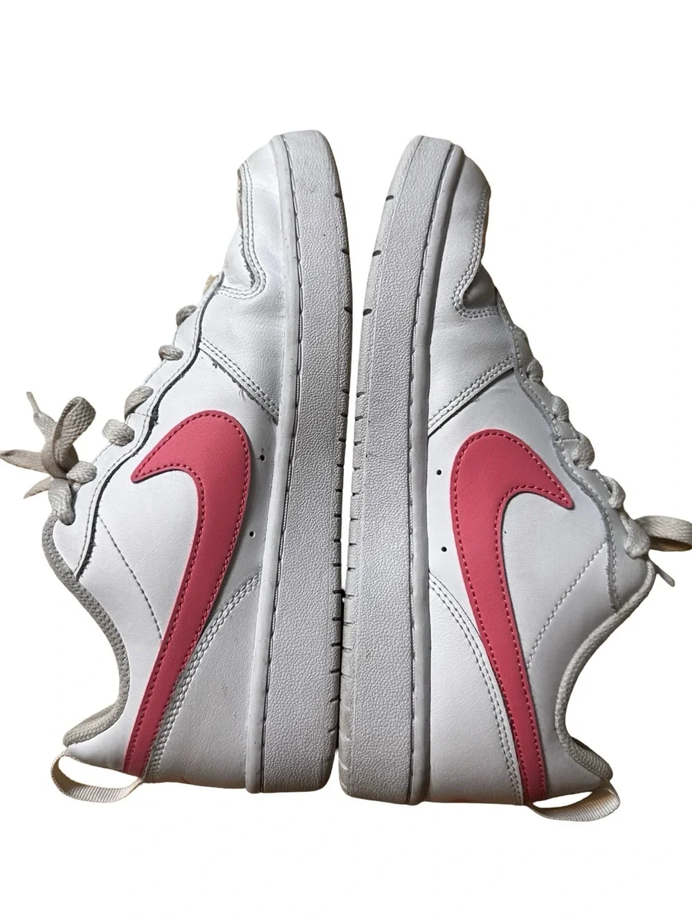 Nike Court Borough Low 2 GS White Coral Chalk BQ5448-124 Size 6 Youth